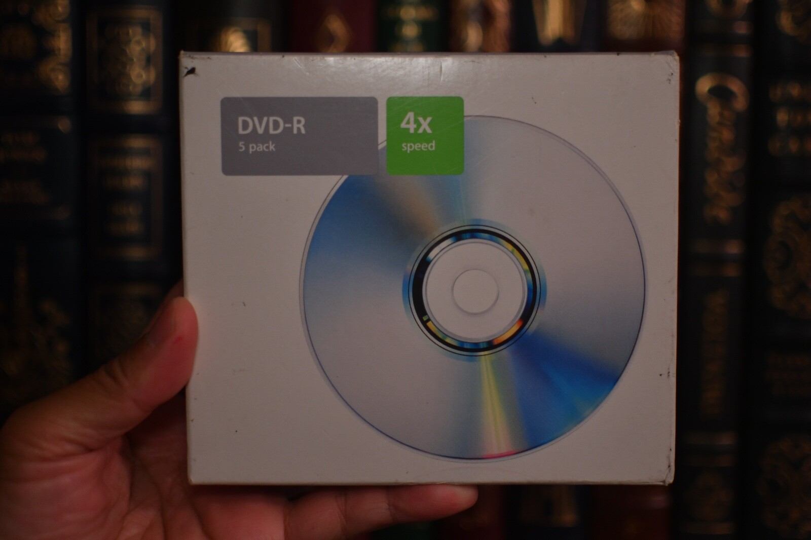 Apple New DVD-R 4X Speed M8985G/A Media Kit Blank Recordable Discs (5-Pack)