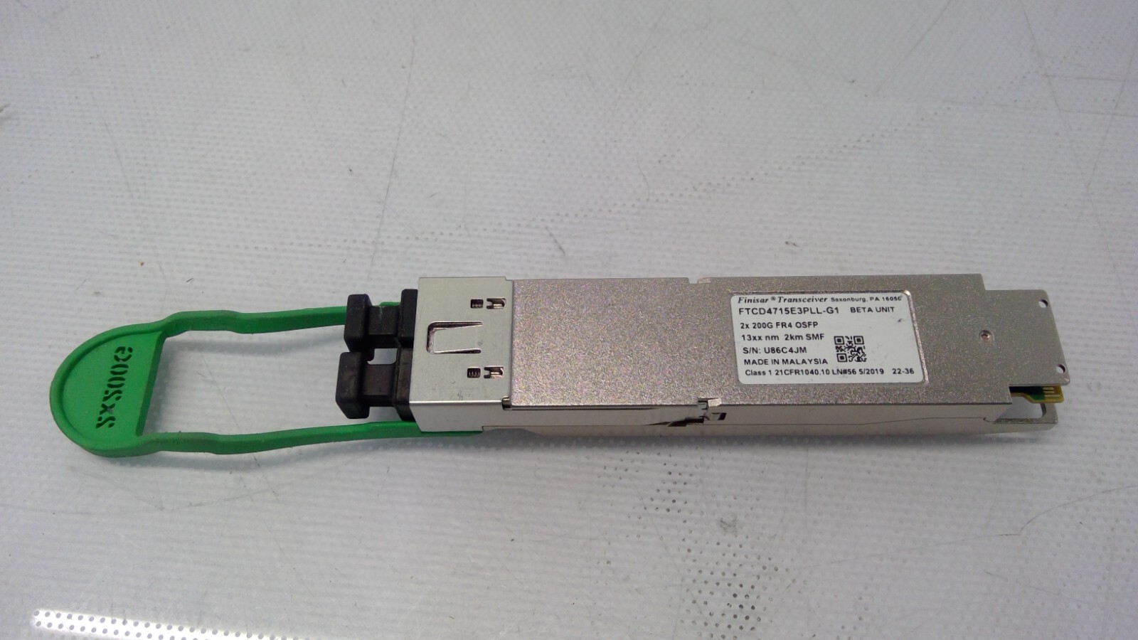 FINISAR FTCD4715E2PLL-G1 Tranceiver 2 x 200G FR4 OSFP
