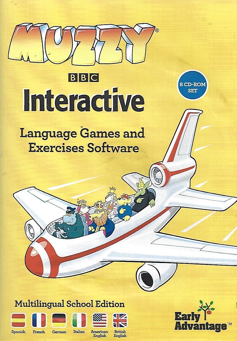 Muzzy Interactive: Language Games and Exercises Software (CD-ROM, 8-Discs)