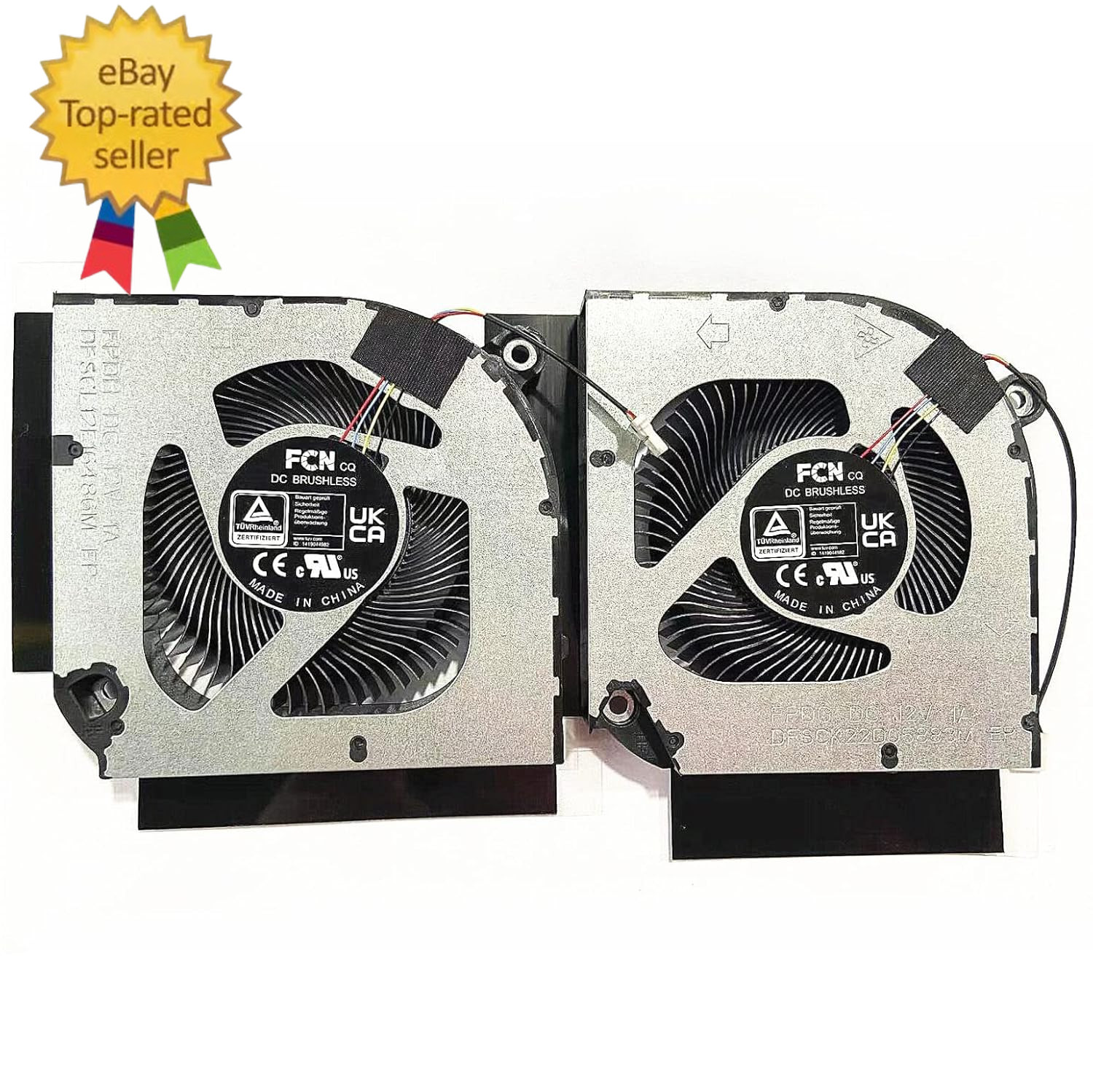 New CPU+GPU Cooling Fan Replacement for Acer Nitro 5 AN515-58 AN517-55 AN515-46