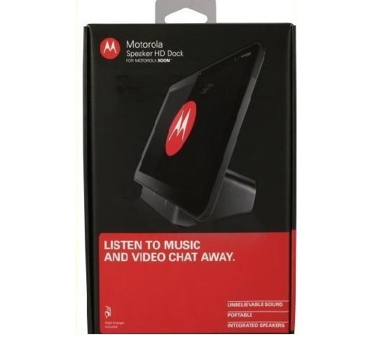 OEM Motorola Hd Music Speaker Dock For Xoom Tablet New