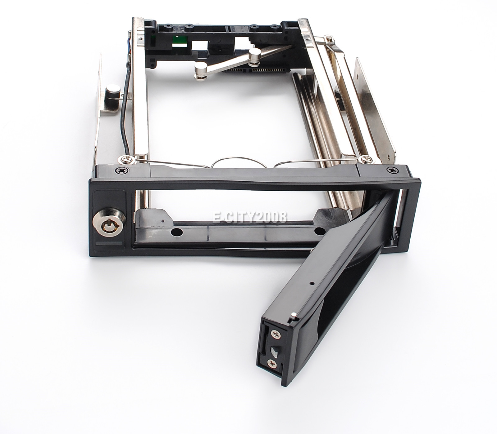 Internal 5.25" to 3.5" Hard Disk Mobile Rack Hot Swap SATA HDD Tray Bay Mount