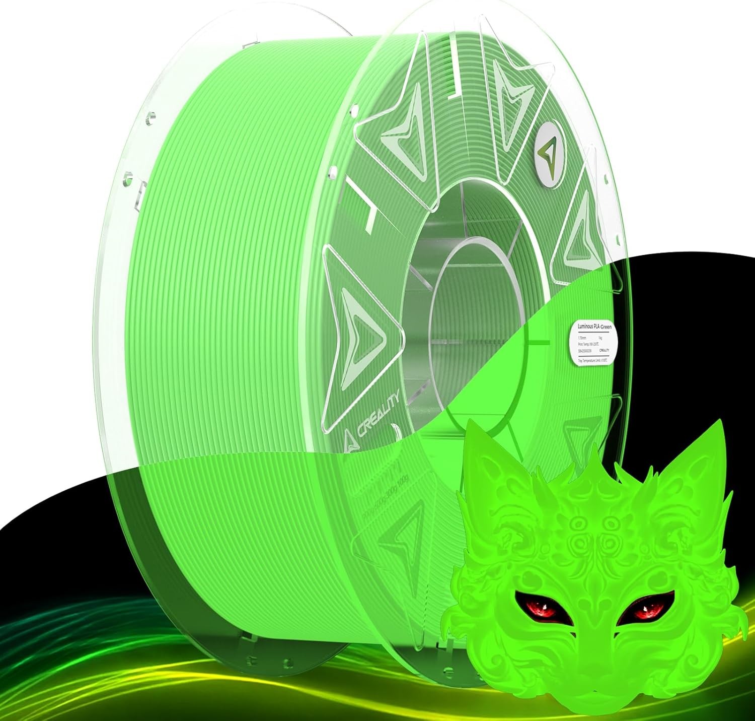 Creality Hyper Luminous PLA Glow in The Dark 1.75mm 1KG 3d Printer Filament