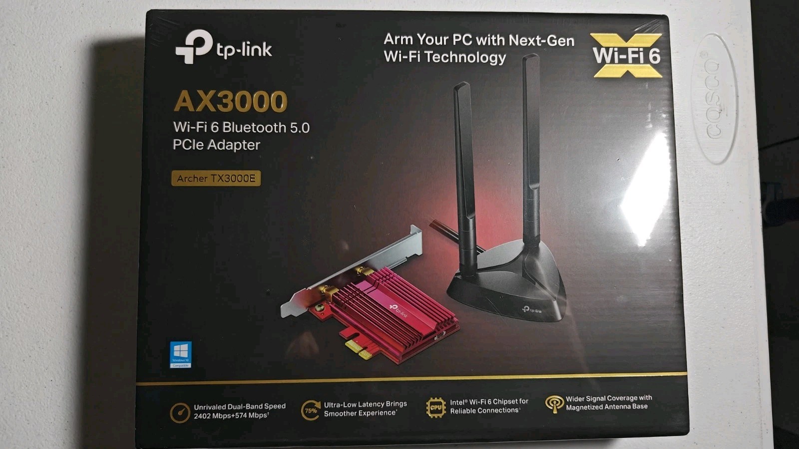 TP-LINK Archer AX3000 Wi-Fi 6 Router - Black