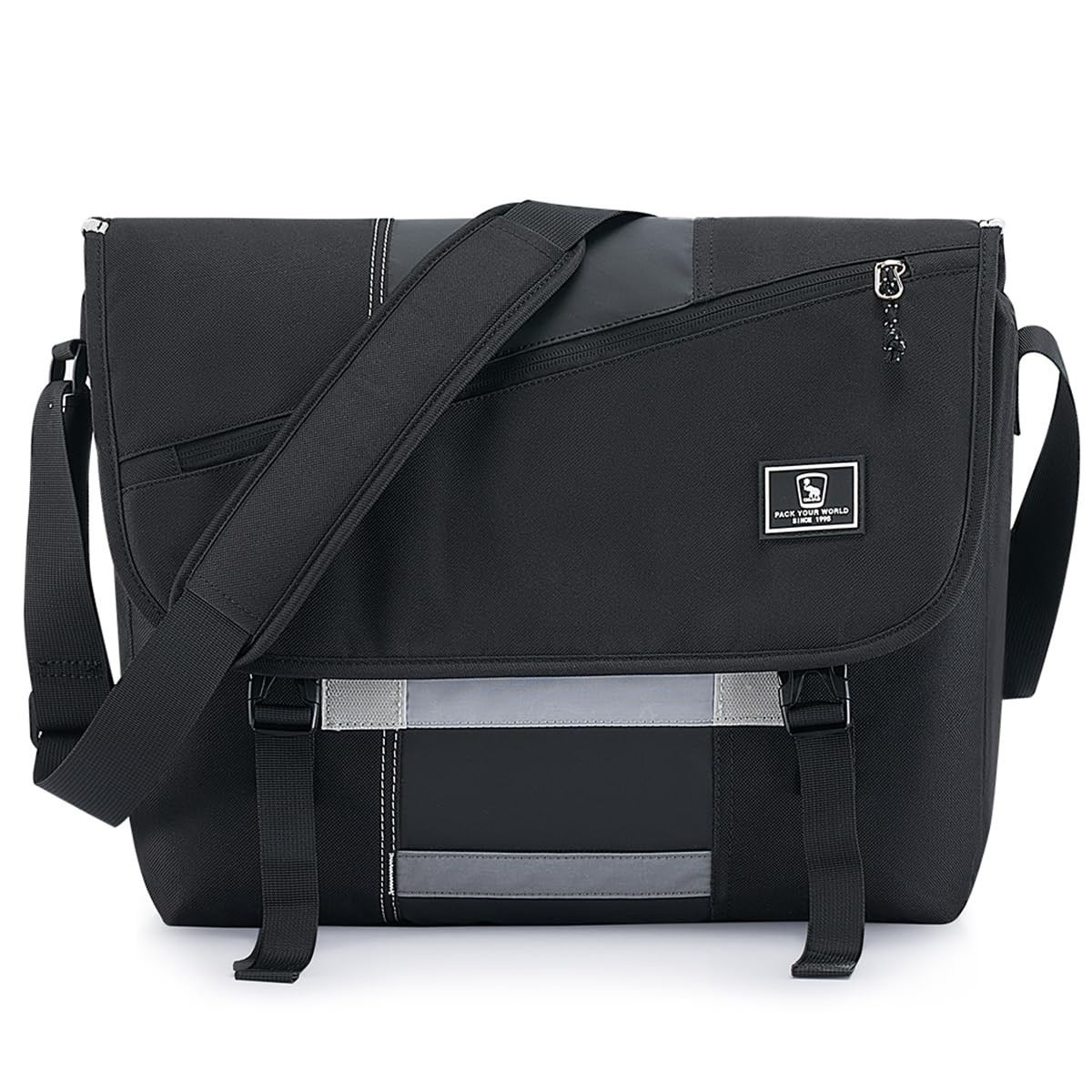 OIWAS Messenger Bag for Men, 14 Inch Laptop Crossbody Bags Women Casual Satchel