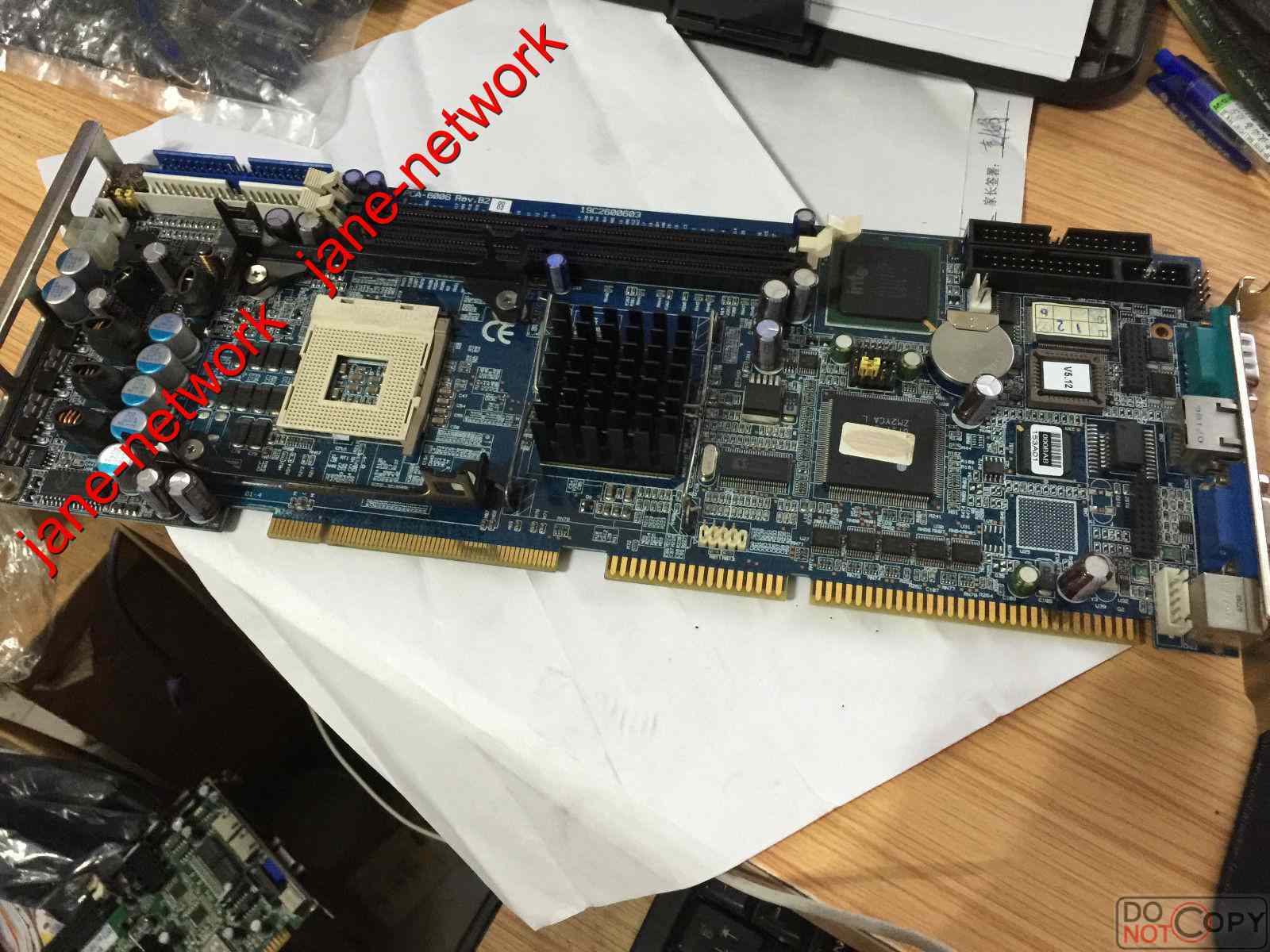 🔥100% test PCA-6006VE REV B2  with CPU and RAM (by Fedex or DHL)#J1688