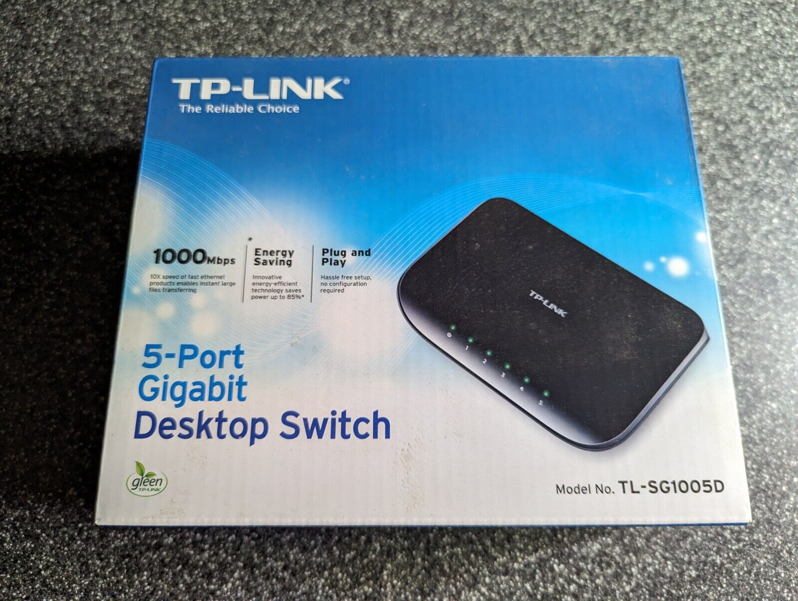 TP-LINK TL-SG1005D Gigabit Desktop Switch 5-Port