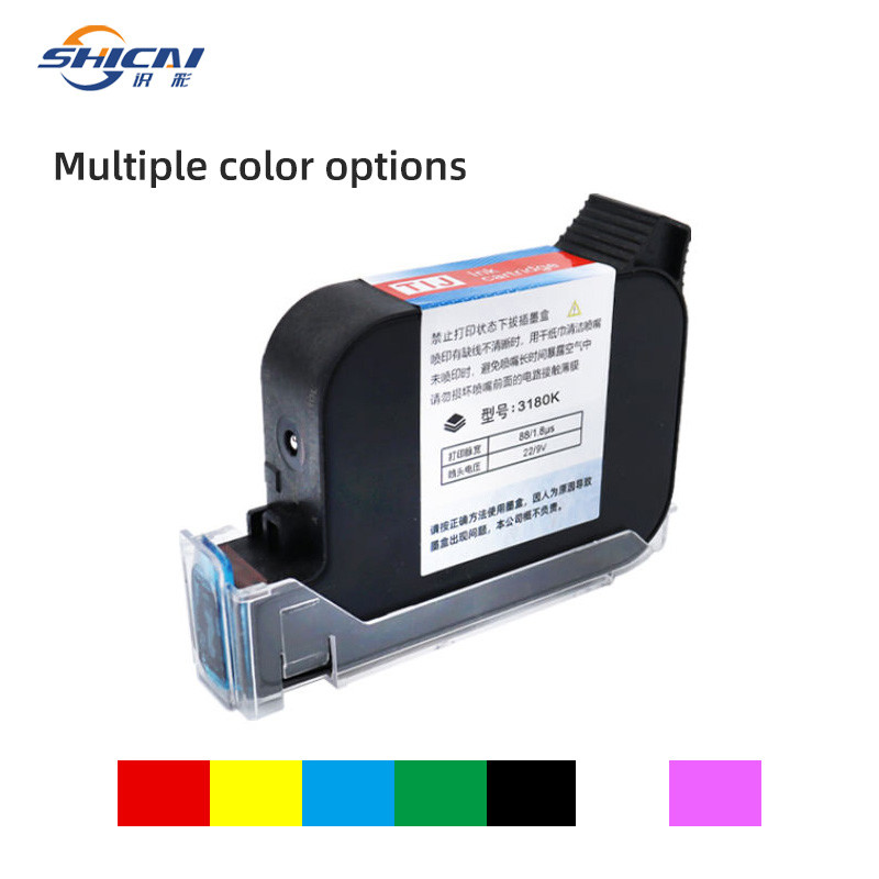 3 pieces Handheld Inkjet Printer Universal Ink Cartridge Quick Drying
