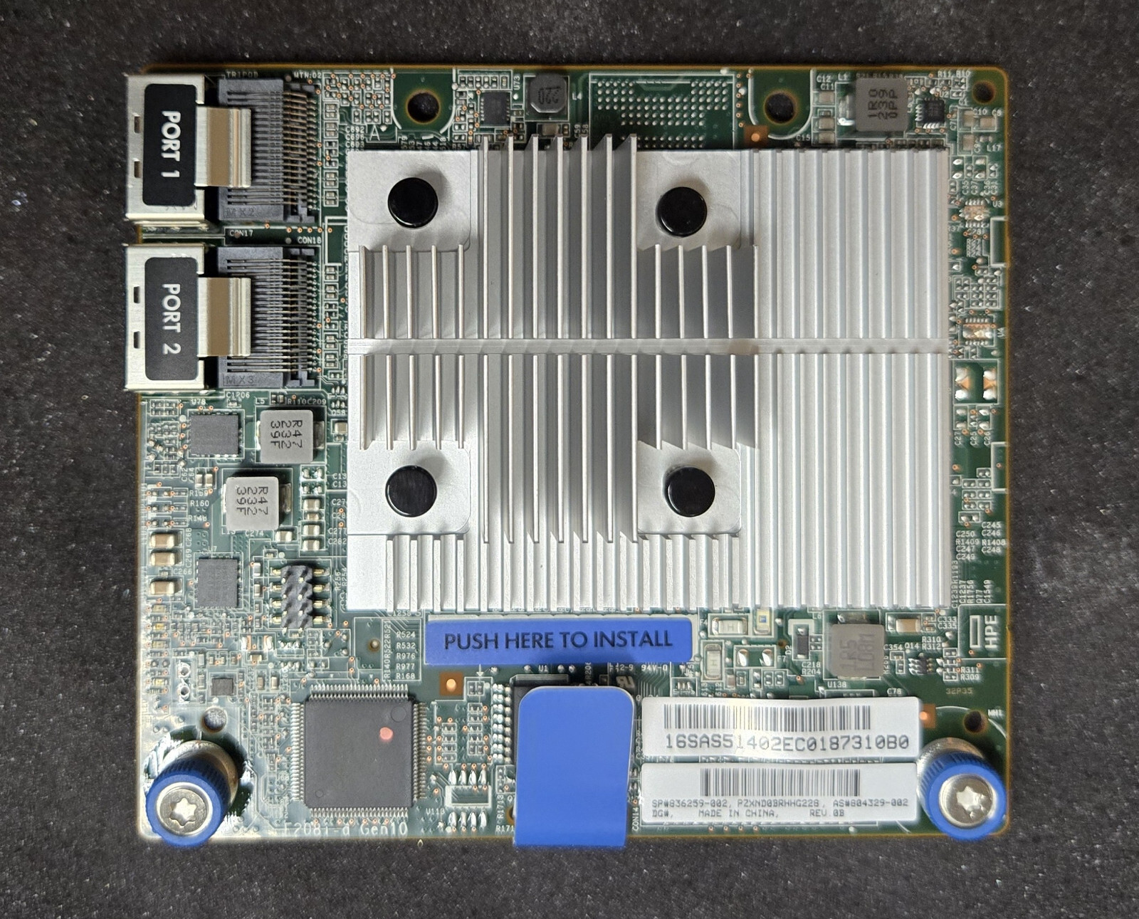 HPE Smart Array E208i-a SR Gen10 12G SAS RAID Controller 836259-002 804326-B21