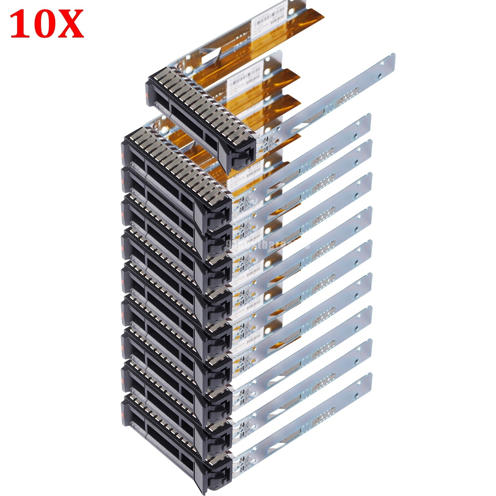 10X 00E7600 2.5" HDD SAS/SATA Caddy Tray For IBM X3100 X3250 X3550 X3650 L38552