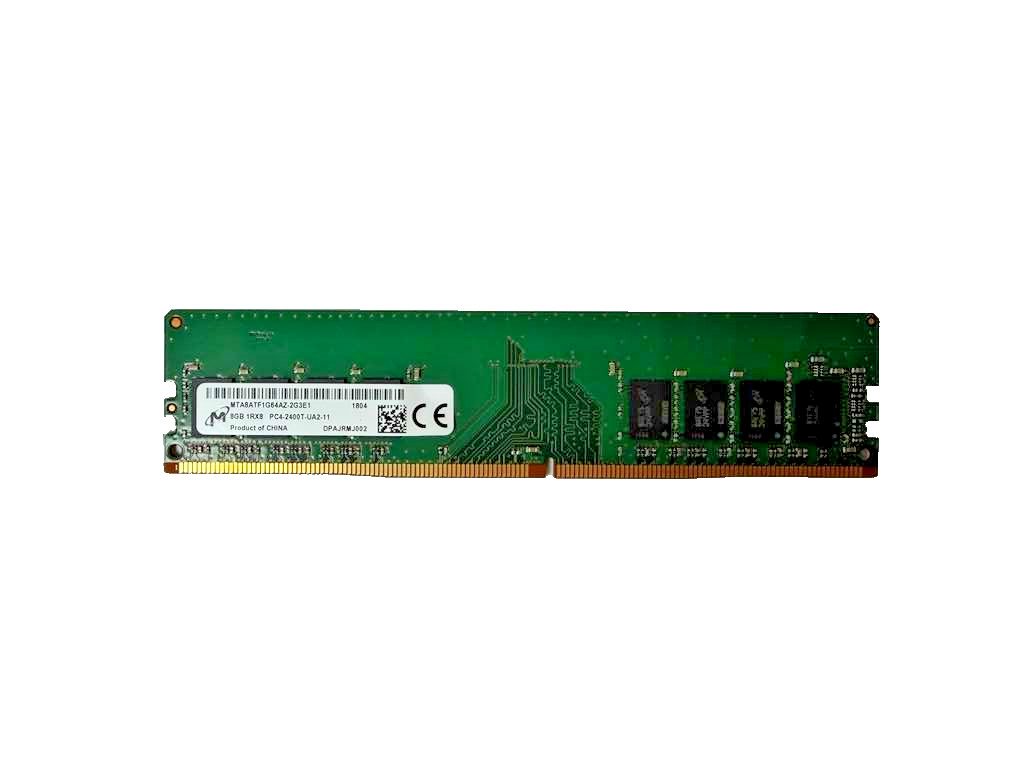 Micron 8GB DDR4-2400 PC4-19200 UDIMM Desktop Memory MTA8ATF1G64AZ-2G3B1
