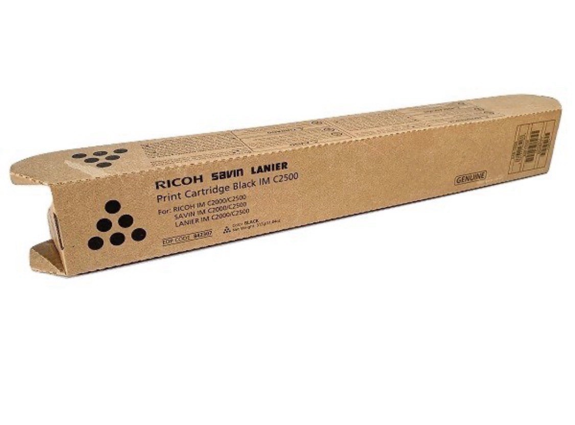 GENUINE RICOH SAVIN LANIER 842307 (IM C2500) BLACK TONER CARTRIDGE