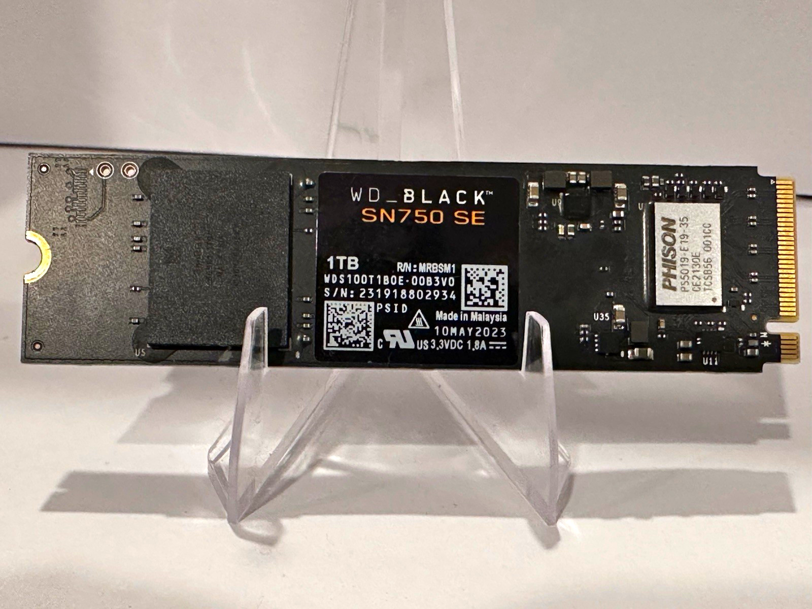 Western Digital WD_BLACK SN750 SE 1TB NVMe M.2 2280 Internal SSD WDS100T1B0E