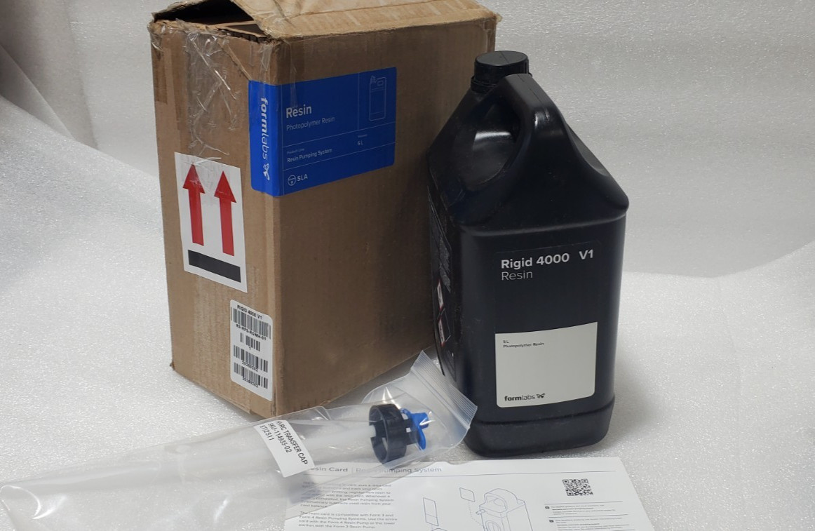 Formlabs Rigid 4000 V1 Resin 5 Liters Form 3 and 4 RS-RPS-RGWH-01