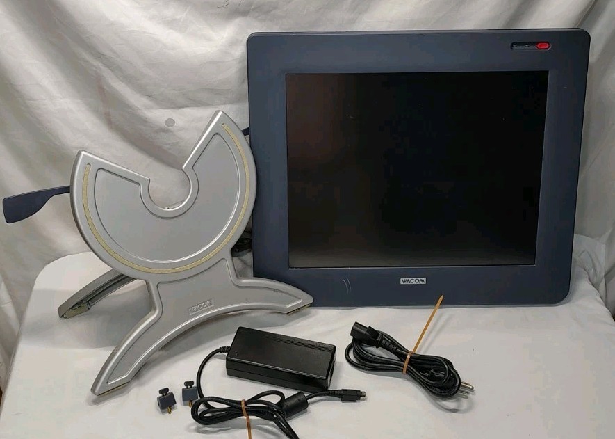 WACOM CINTIQ 18SX 18" DIGITAL DRAWING TABLET WITH STAND & CORDS 1280x1024