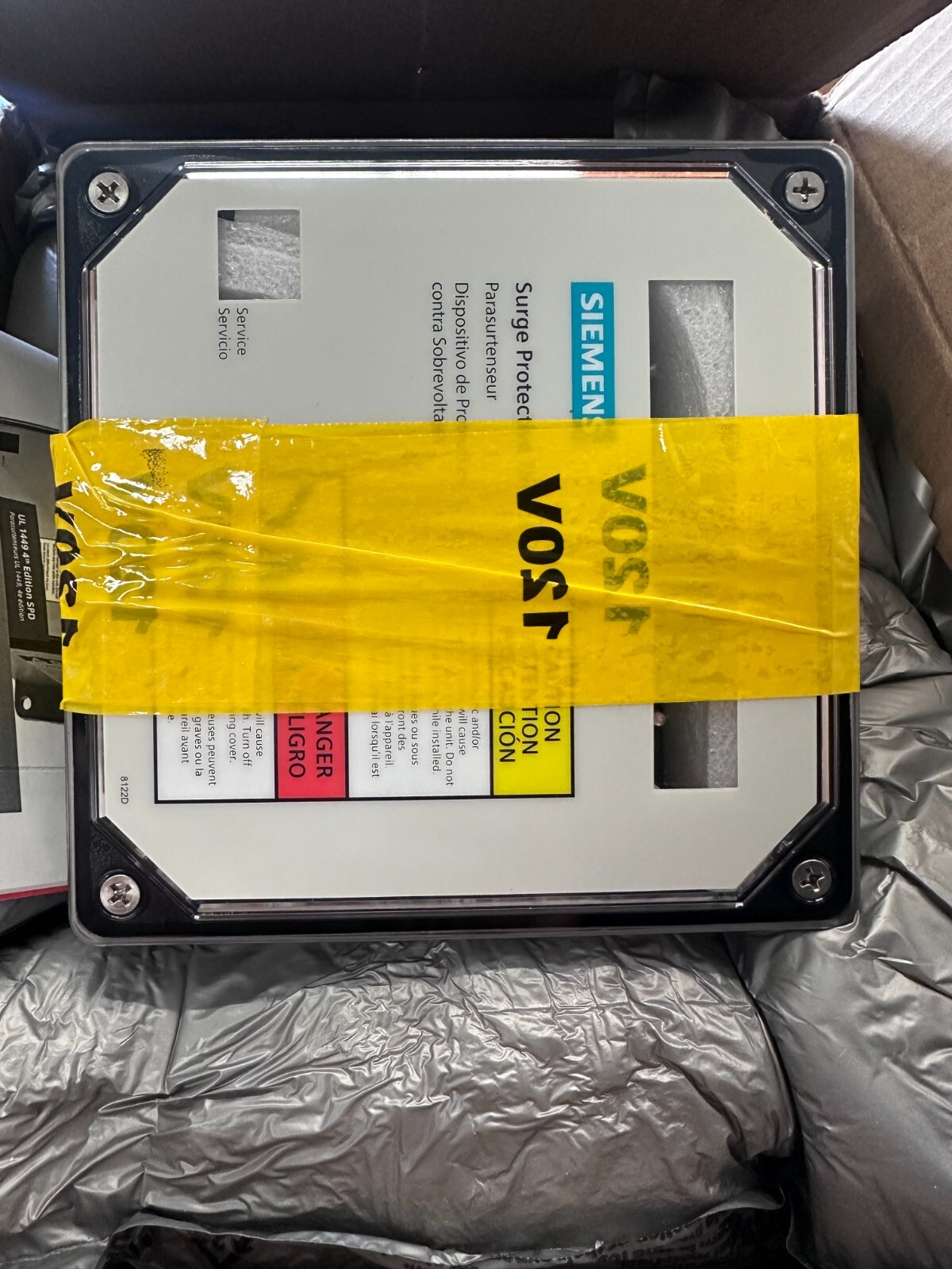NEW Siemens Asco Type 1 Surge Protective Device TPS3C1120D2