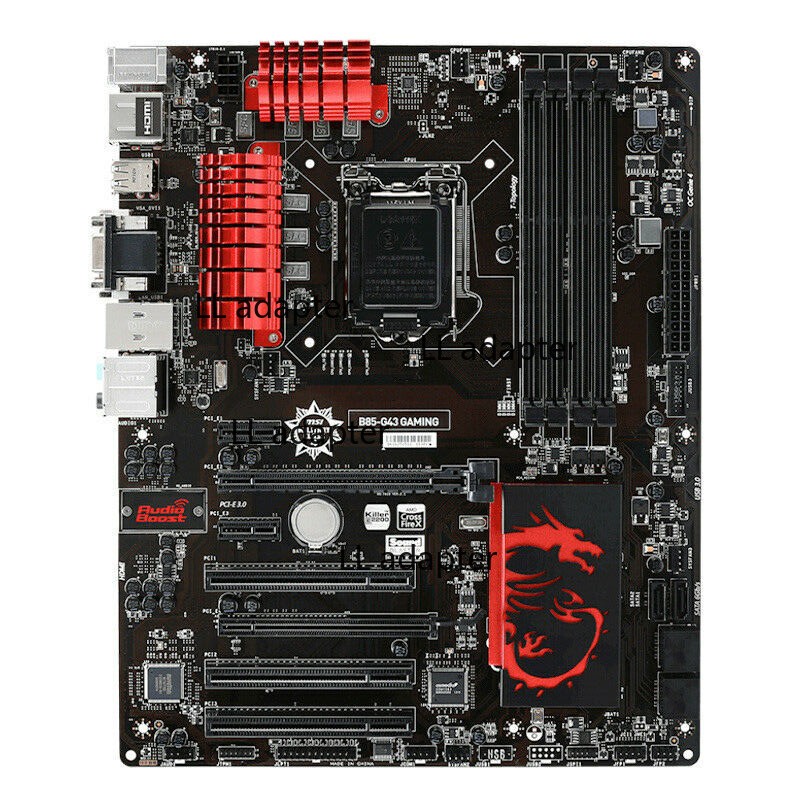 For MSI B85-G43 GAMING Motherboard LGA1150 Intel B85 DDR3 VGA Mainboard
