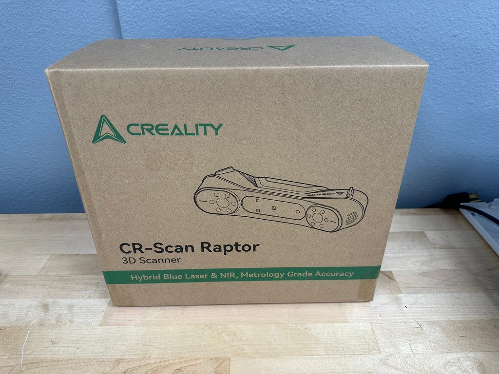 Creality CR-Scan Raptor Multiple-line Blue Laser & NIR 3D Scanner CRS07R New