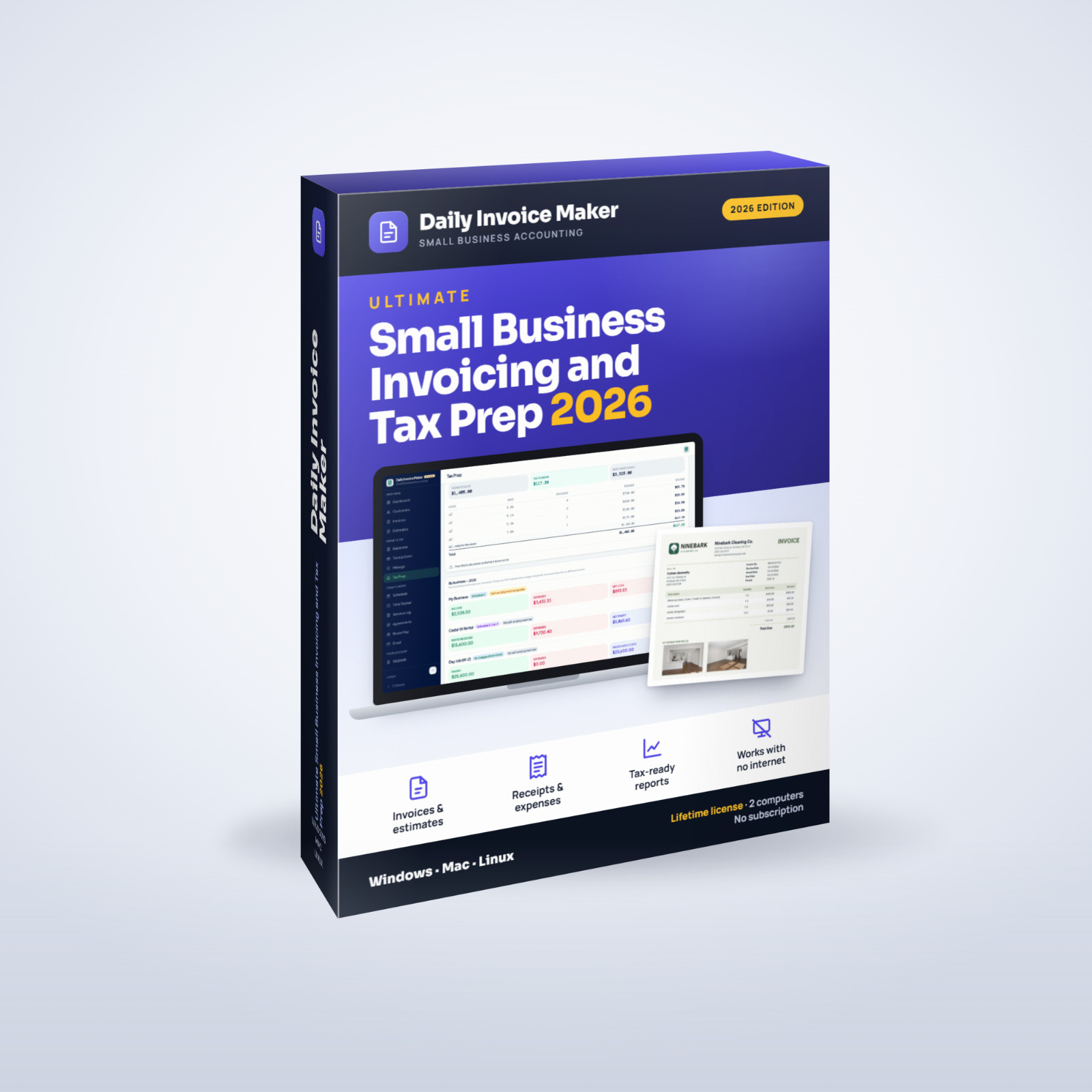 Ultimate Small Business Accounting Software: Invoicing, Estimates, Tax Reports