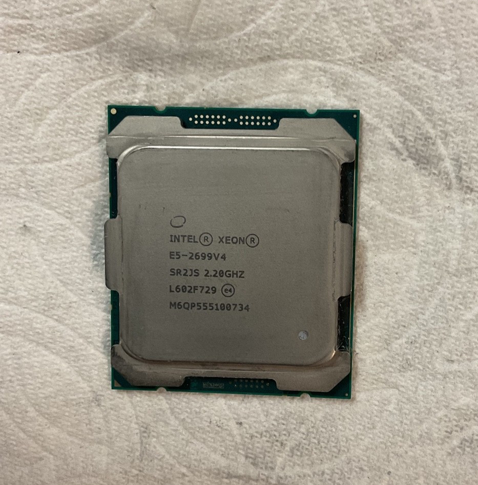 INTEL XEON E5-2699V4 2.2 GHz 22-CORE SR2JS CM8066002022506