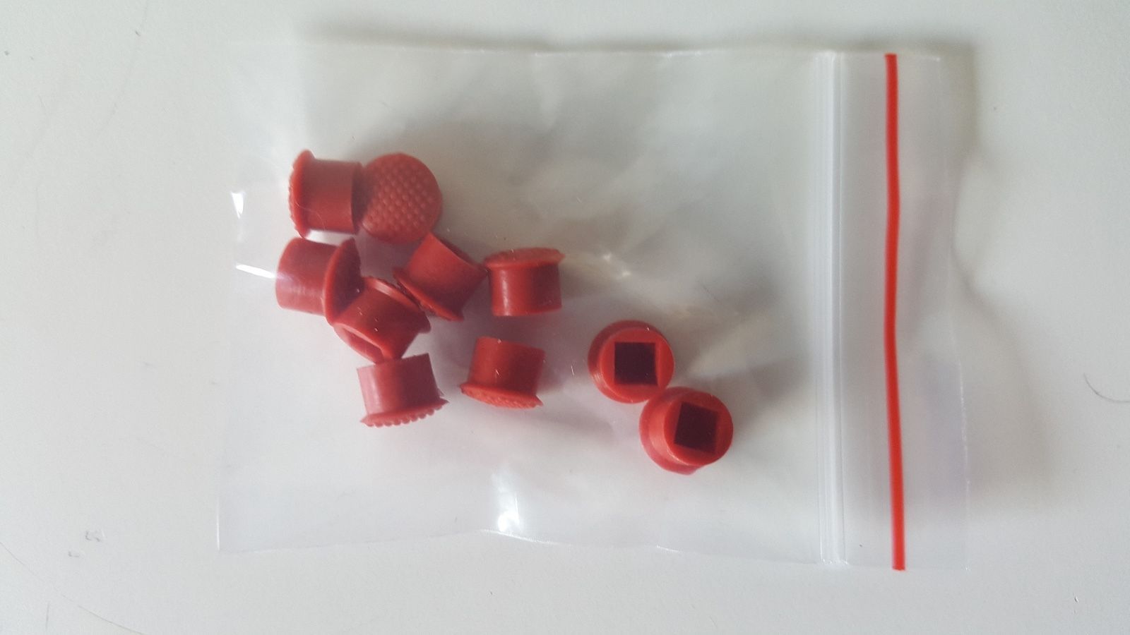 10pcs Rubber Mouse Pointer TrackPoint Red Cap for Lenovo Thinkpad Laptop Nipple