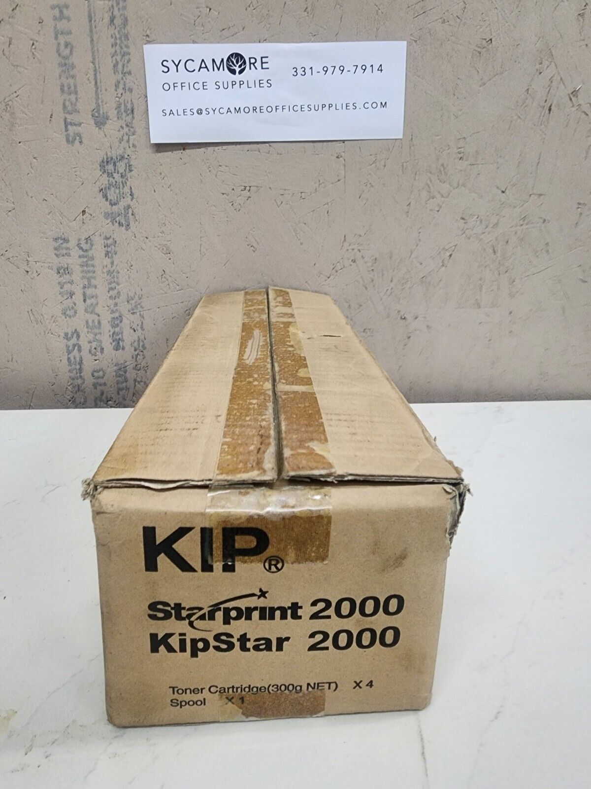 Genuine Sealed KIP Kipstar 2000 Toner Cartridge -- 4 Toner inside the Box