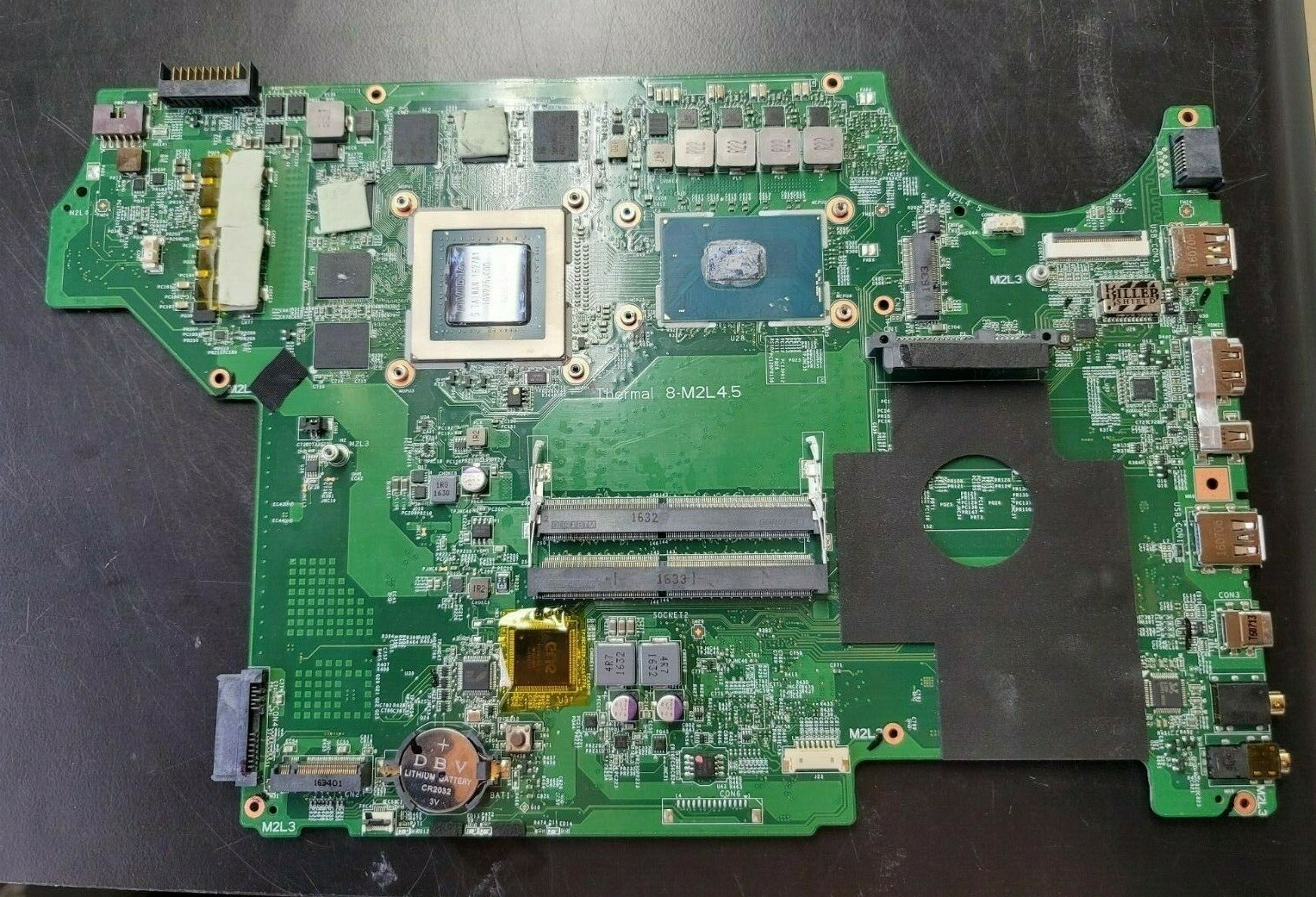 MSI MS-1792 Genuine Intel Core i7-6700HQ GTX 970M Motherboard 8-M2L4.5 FOR PARTS