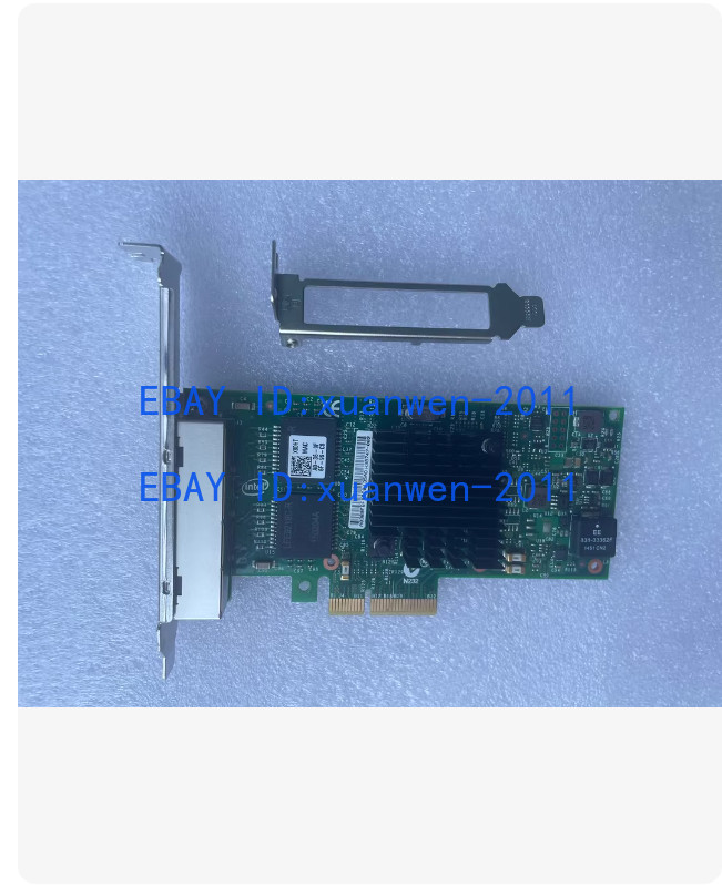 I350-T4V2 DELL/INTEL 1GbE PCI-E QUAD PORT ADAPTER Dell X8DHT T34F4 Both bracket