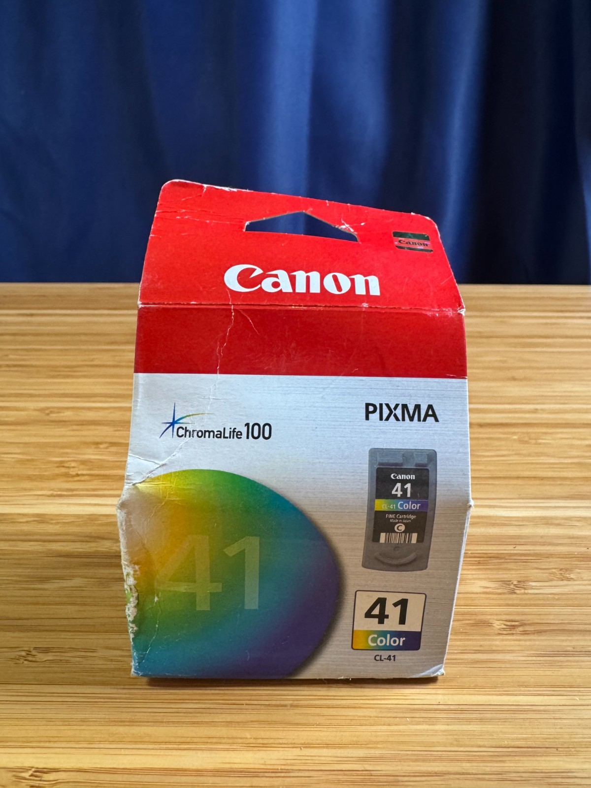 OFFICIAL Canon PIXMA Series Tri-Color Genuine Ink Cartridge (CL-41) New