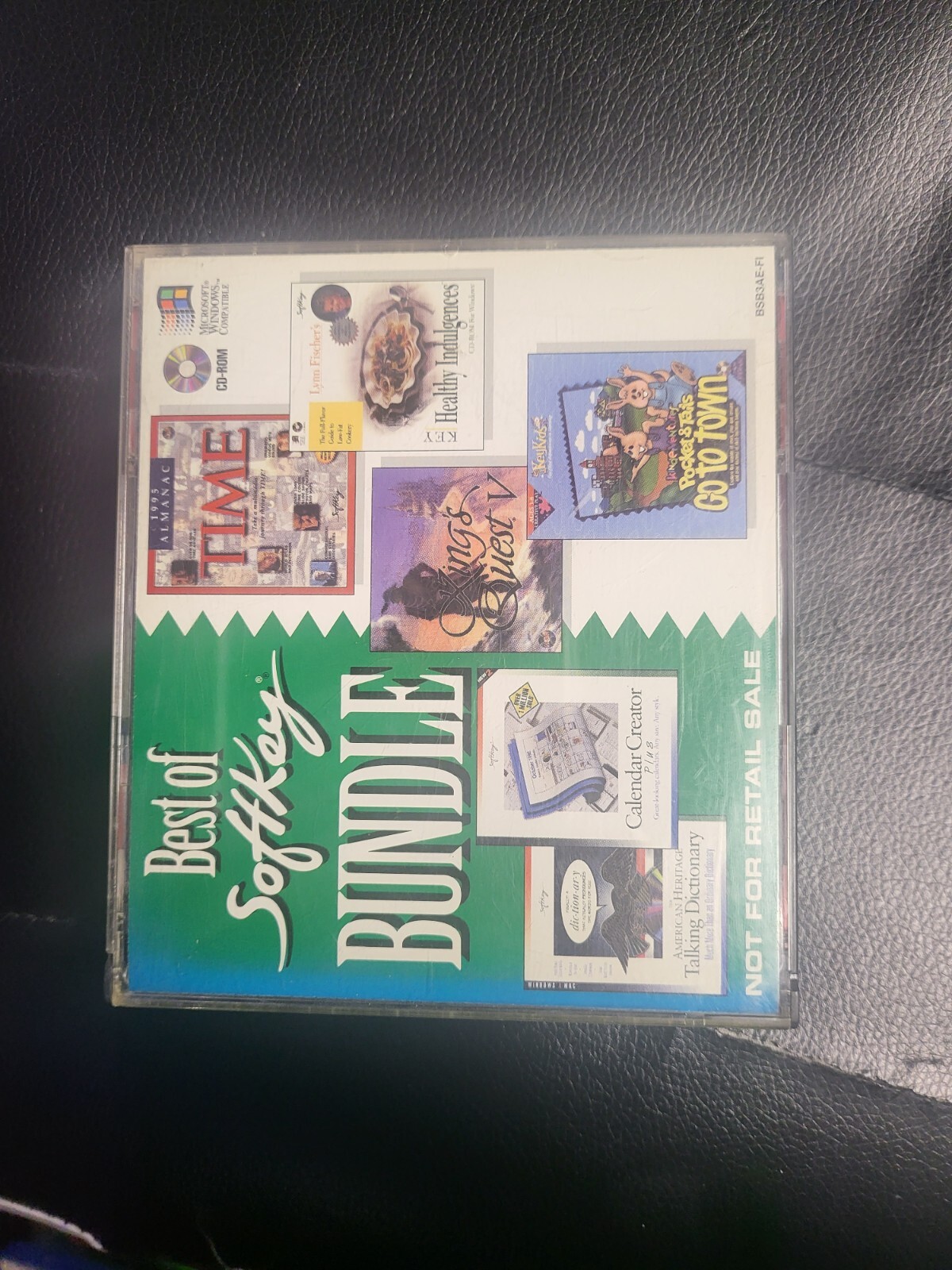 BEST OF SOFTKEY BUNDLE [NOT FOR RETAIL SALE]COMPLETE 3 DISC + MANUAL/ CHECK PICS
