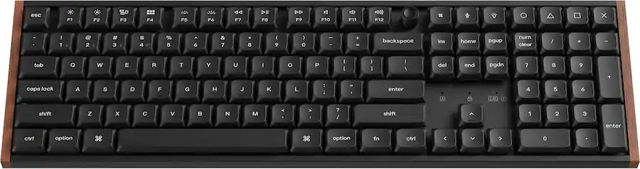 Keychron K5 Ultra 8k 100% Custom POM Switch Mechanical Gaming Keyboard - Black