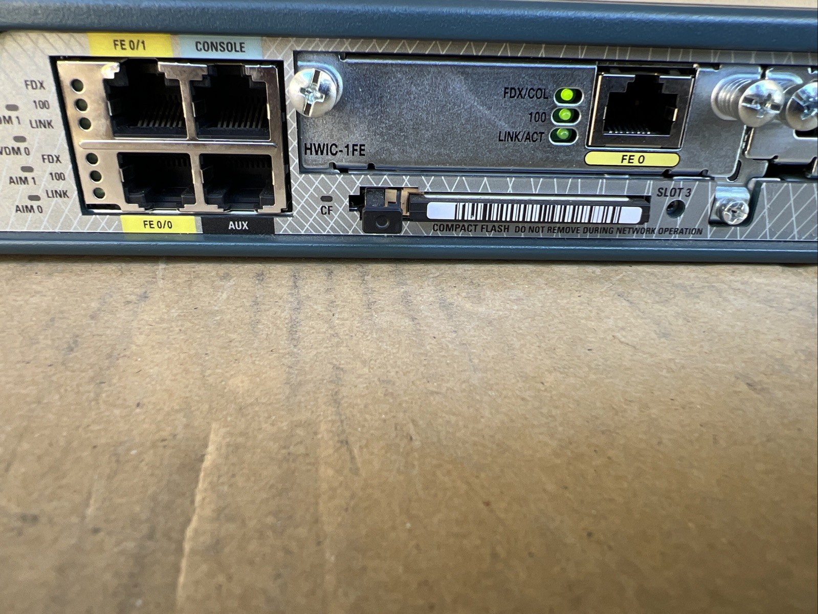 Cisco CISCO2801-SEC/K9 2800 2801 Series Security Router