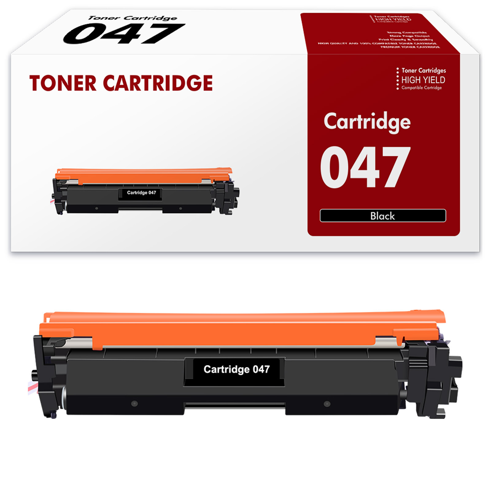1 Pack Black CRG 047 Toner for Canon 047 imageCLASS MF113W MF112 MF110 LBP113W
