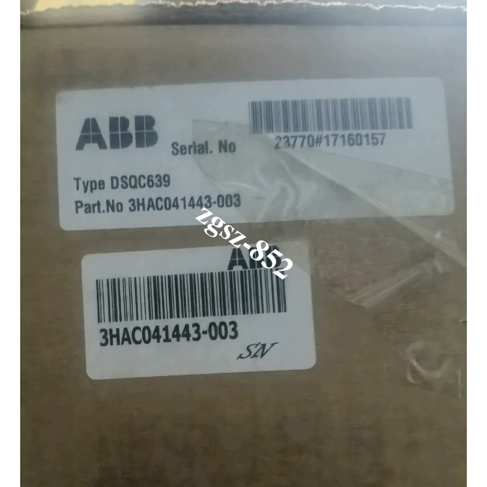 one abb New DSQC639 3HAC041443-003 Robot host Fast Delivery