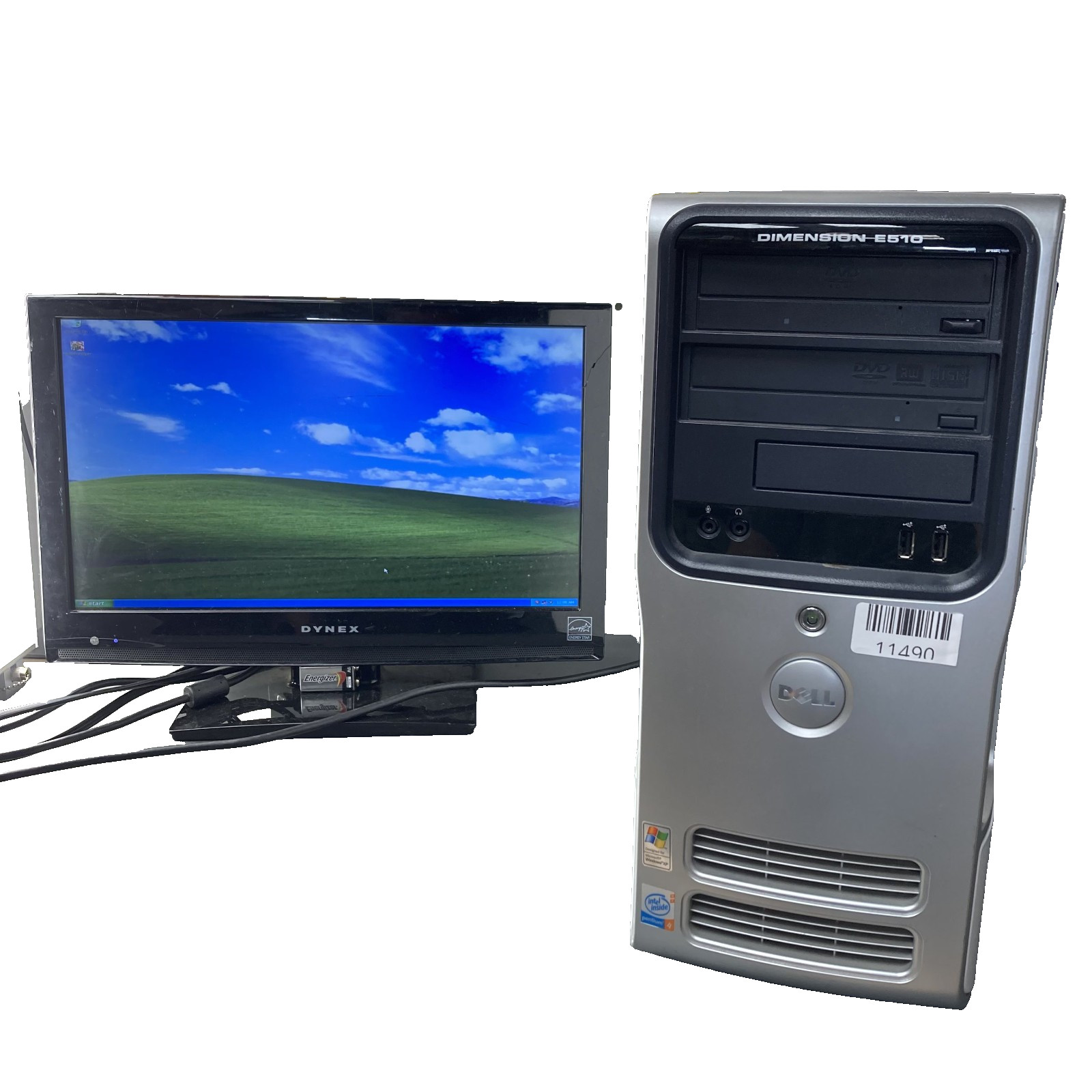 Dell Dimension E510 Retro Gaming Windows XP Pentium 4 3GHz 256MB RAM 320GB HDD