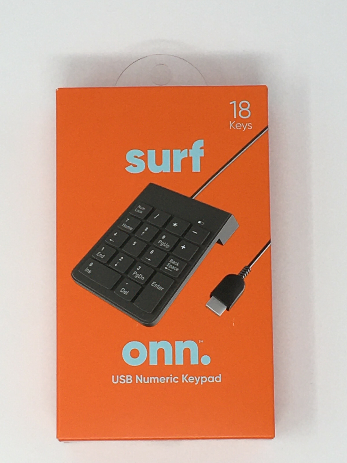 Onn 18 Key USB Numeric Keypad - New
