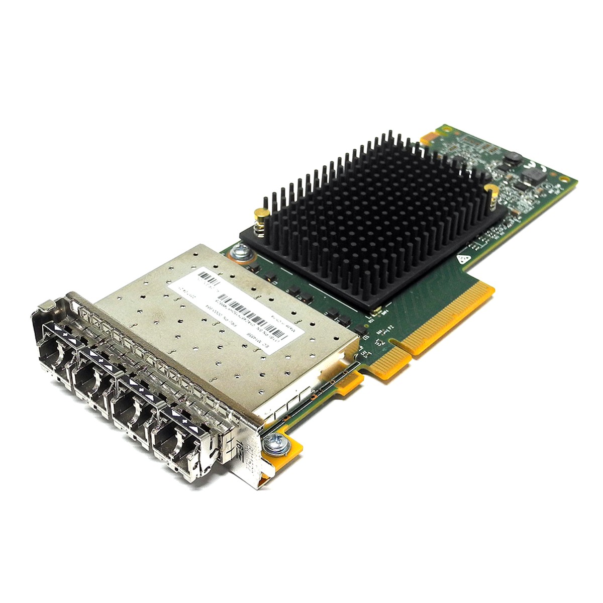 IBM 4-Port 16Gb FC SFP+ PCIe x8 Network Card + 4x SFP 16Gb 00WY984 LP