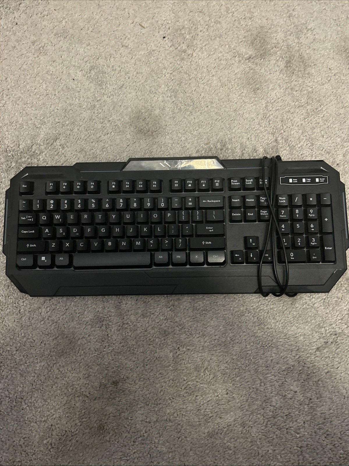 BUGHA RGB Class 1 LED USB Wired Gaming Keyboard for PC