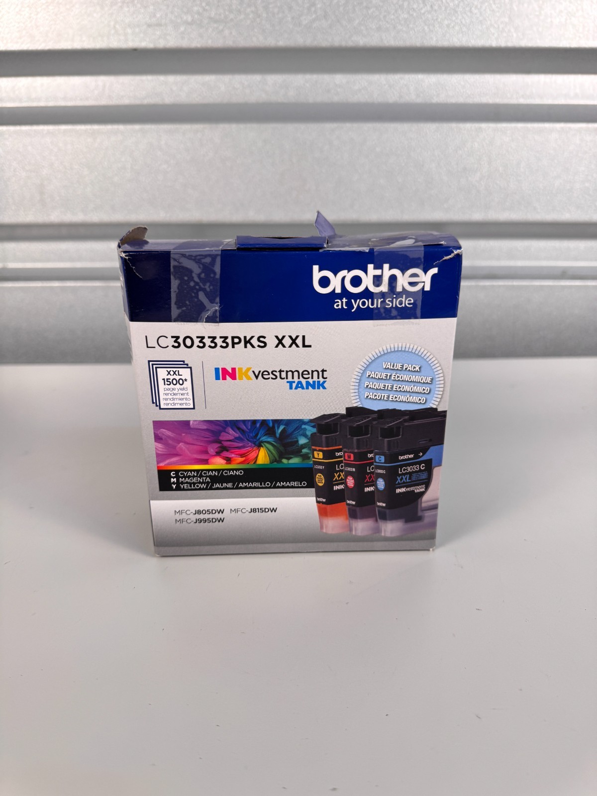 Brother LC30333PKS Ink 3-Pack Super High Yield Investment Open Box Sealed Bags