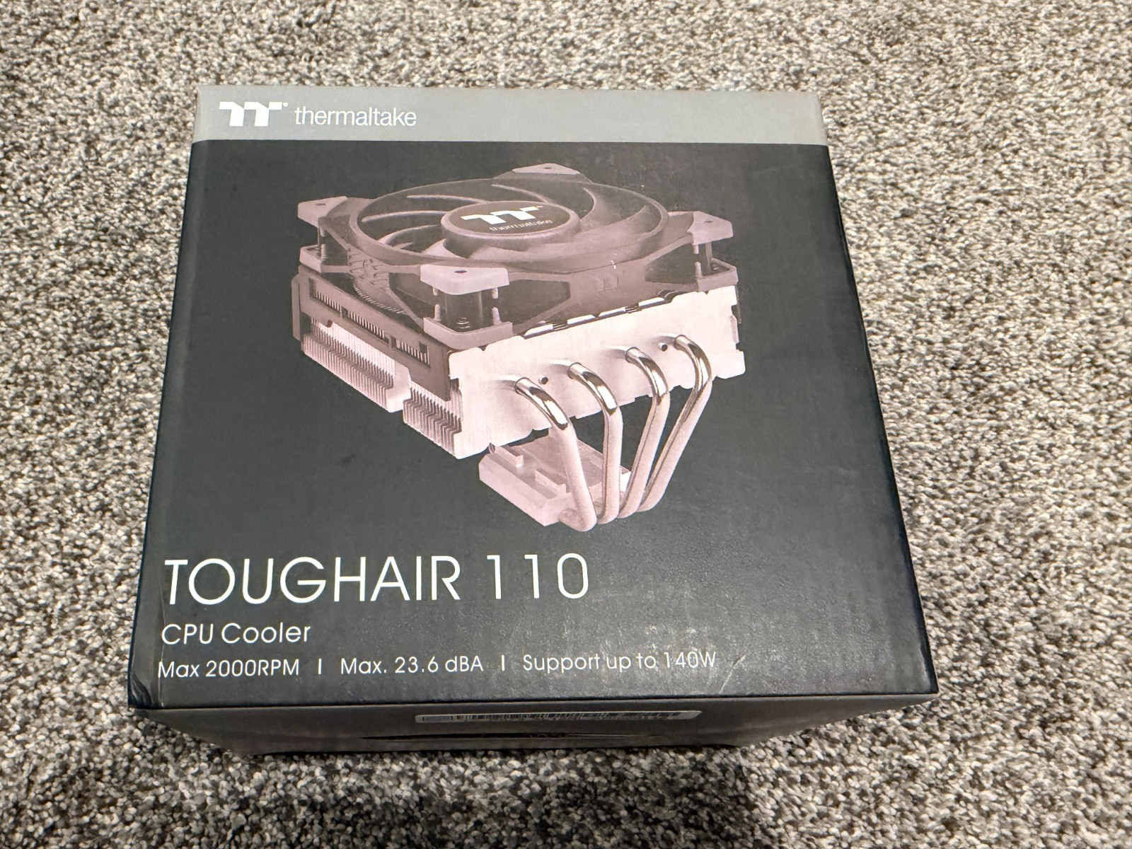 Thermaltake TOUGHAIR 110 Low Profile CPU Cooler 120mm Intel AMD AM5 LGA1700 NEW