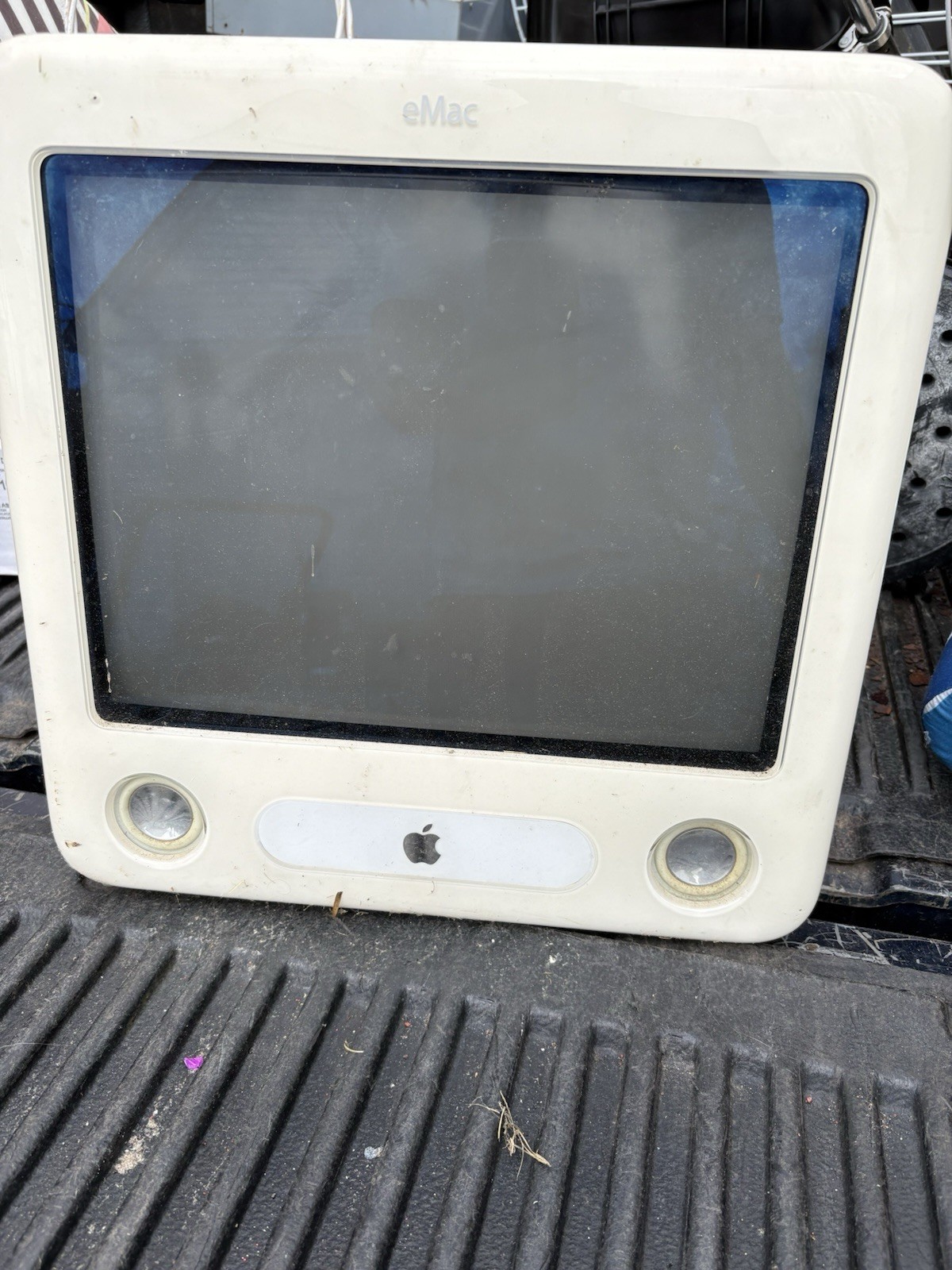⭐⭐⭐⭐⭐ Vintage Apple eMac A1002 All in One Power PC Computer Untested