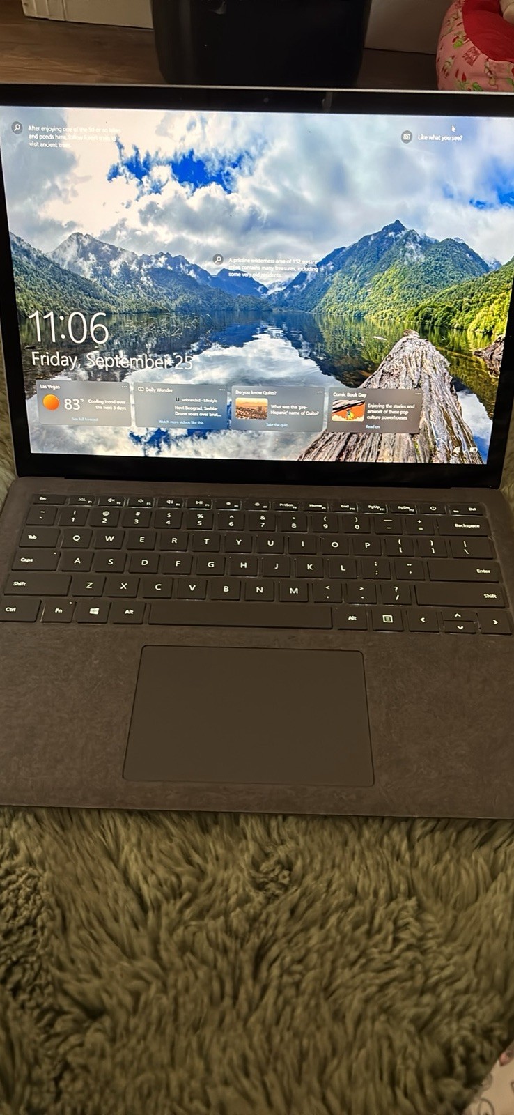 Microsoft Surface Laptop 3 15” Ryzen 5 8GB 256GB SSD Touch Win10#1