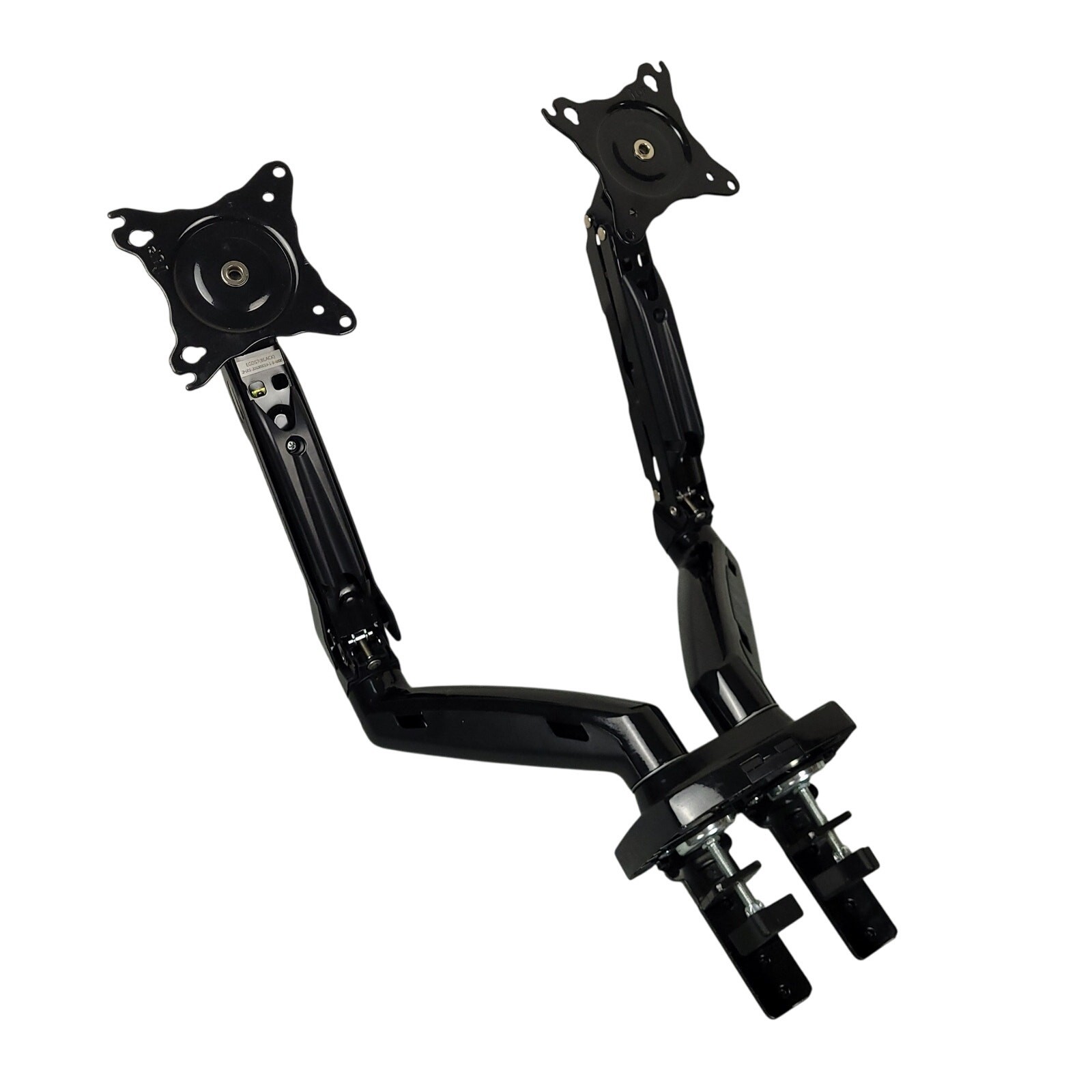 ErGear EGDS7 Dual Monitor Desk Mount Adjustable Arm Stand VESA 75 100 Clamp