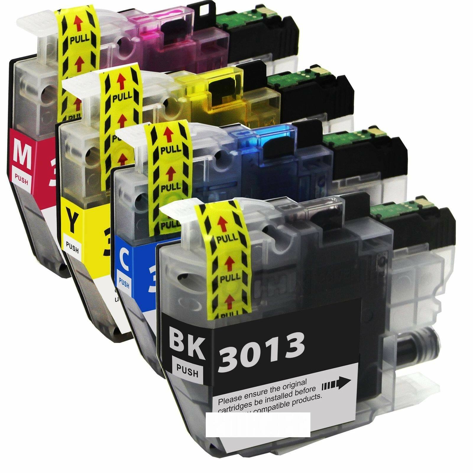 4PK LC3013 Ink Cartridge for Brother Printer MFC-J491DW J497DW J690DW J895DW