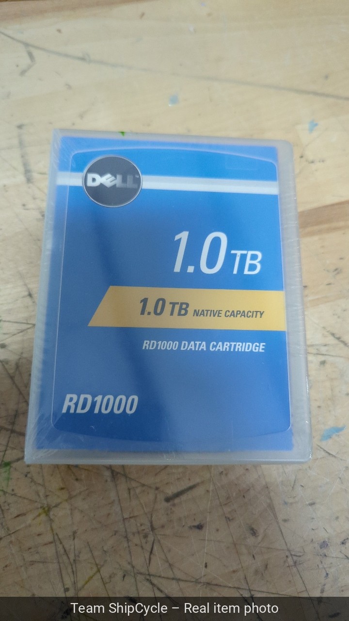 U92538 DELL PowerVault 10TB RD1000 Removable Storage Disk Cartridge Nati G1N