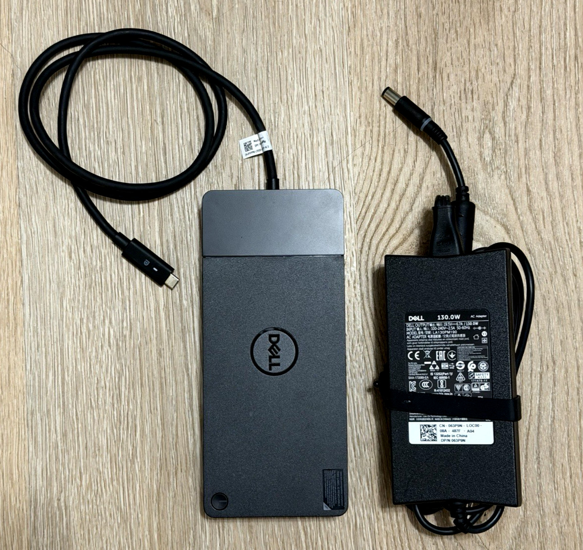 Dell WD19 K20A USB-C DisplayPort Performance Docking Station  w/ 130w AC ✅✅