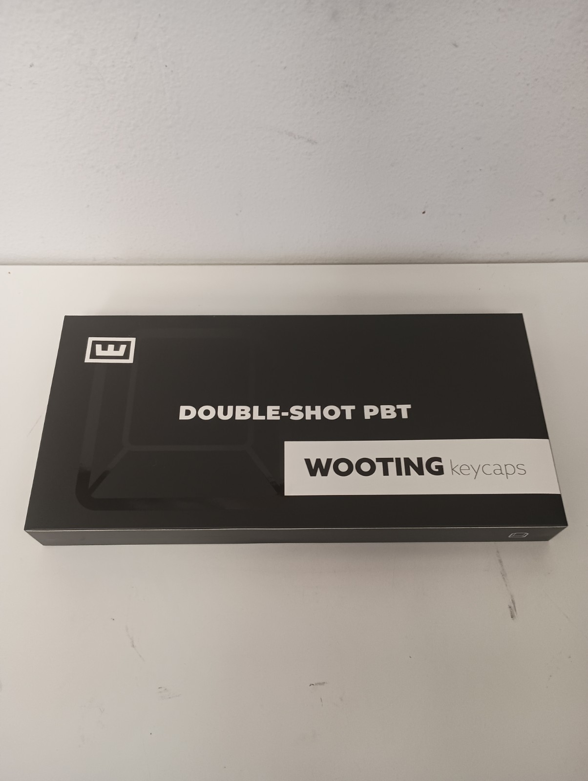 Wooting Double Shot PBT Keycap Set Just Black Open Box Never Used