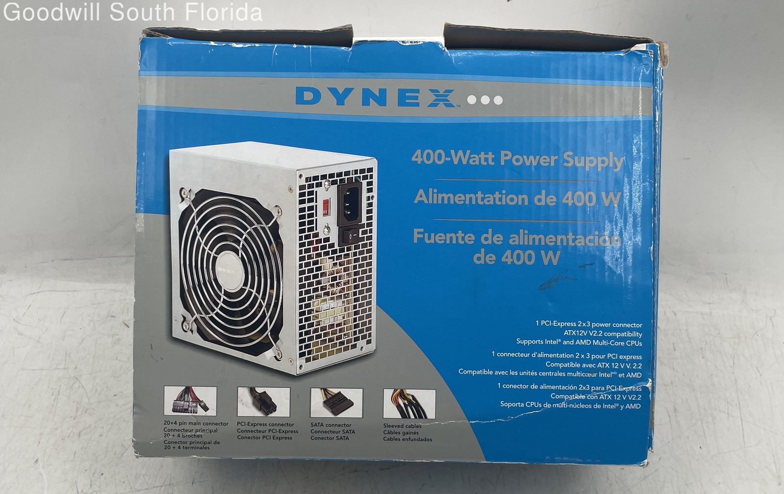 Dynex DX-400WPS 400-Watt ATX Computer Power Supply Not Tested With Box