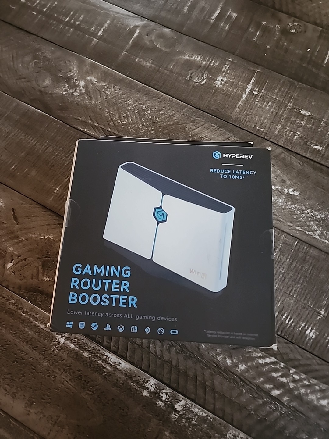 HYPEREV Gaming Router Booster NIT-GU-07-HR GearUP Console Wi-Fi6 Latency Reducer