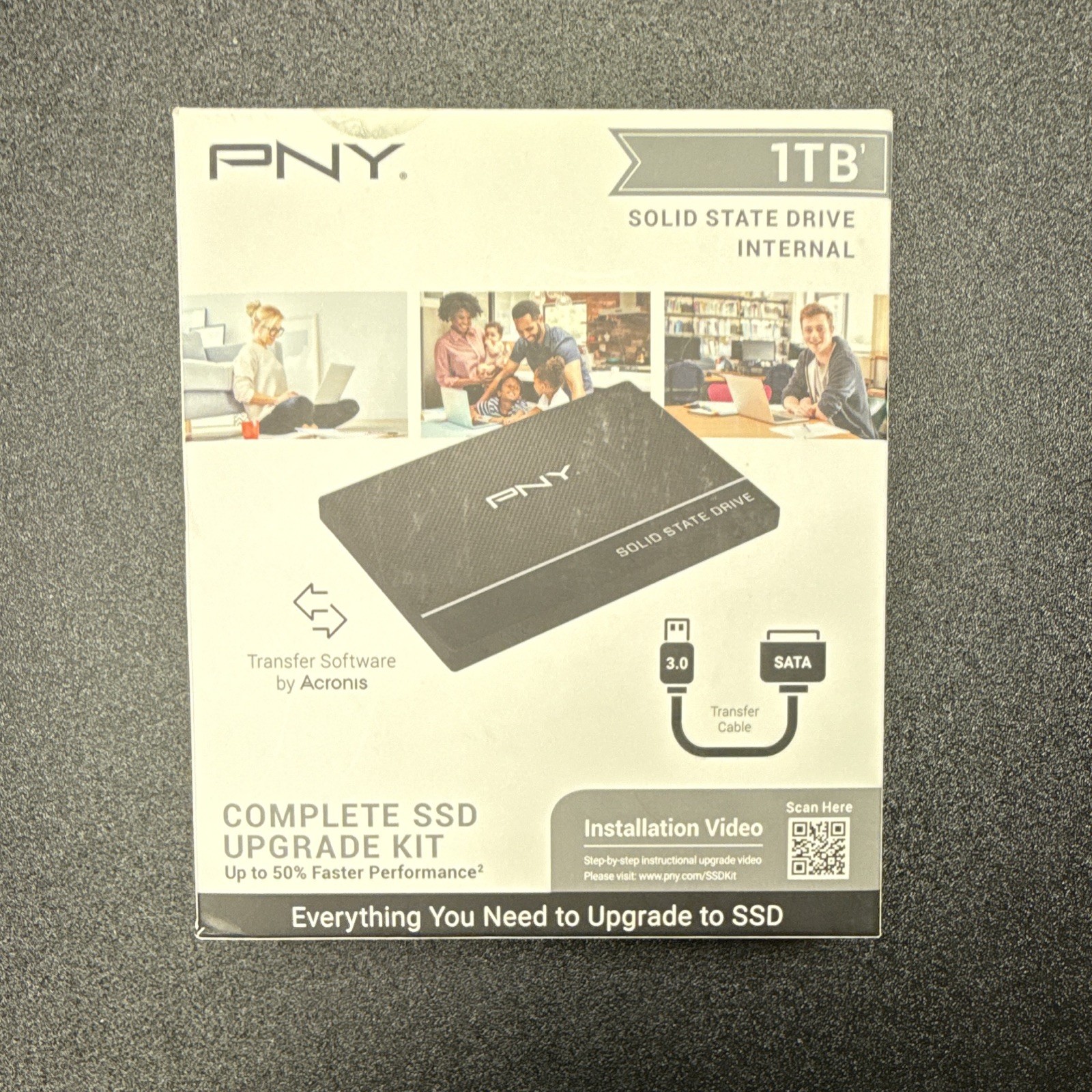 PNY CS900 1TB 2.5 Inch Internal SSD SATA III (SSD7CS900-1TBKIT-RB)